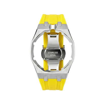 [Riva Jewelry]Royal Oak Pop Exclusive Steel Case & Silicone Strap With Cradle