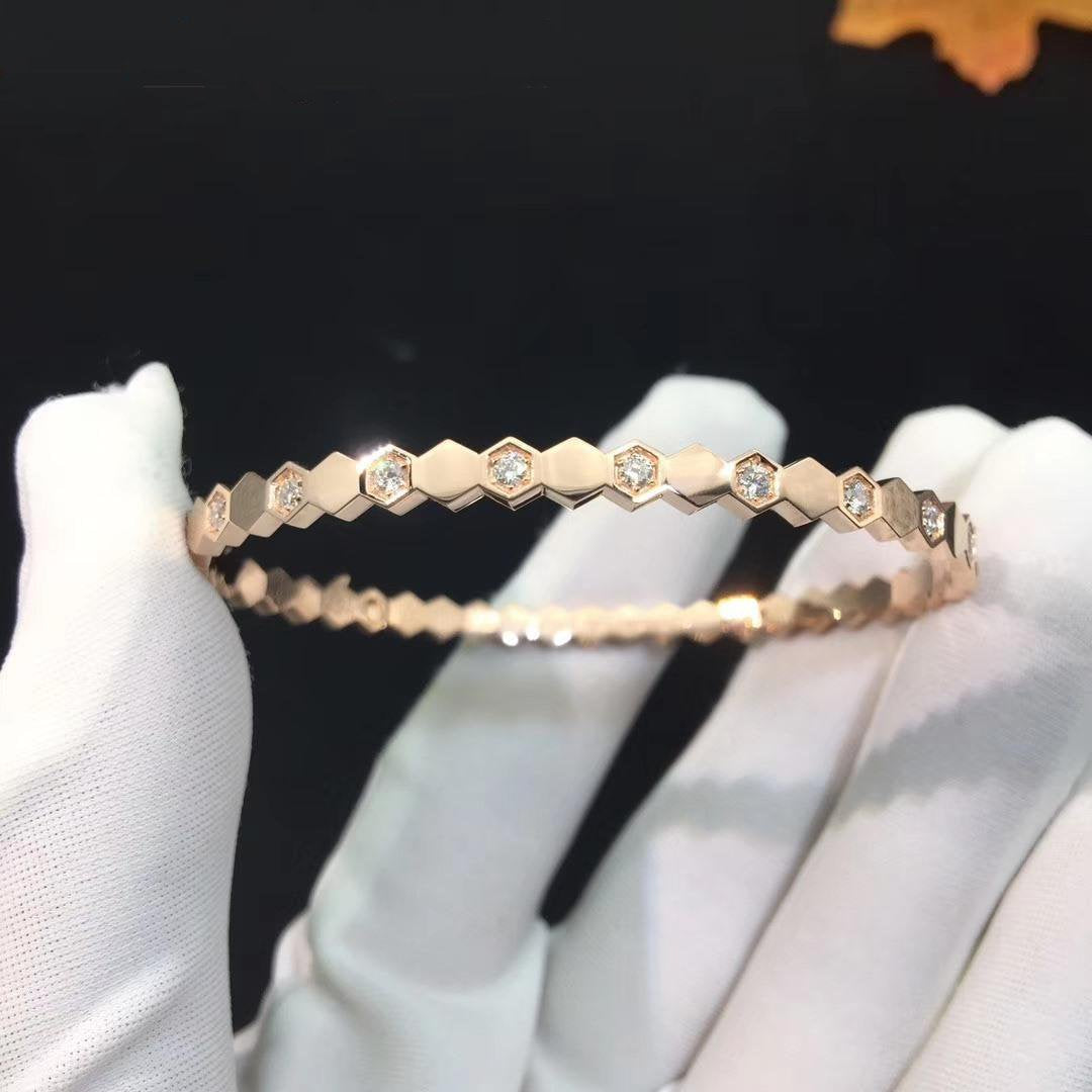 [Riva Jewelry]BEE LOVE SILVER DIAMOND BRACELET