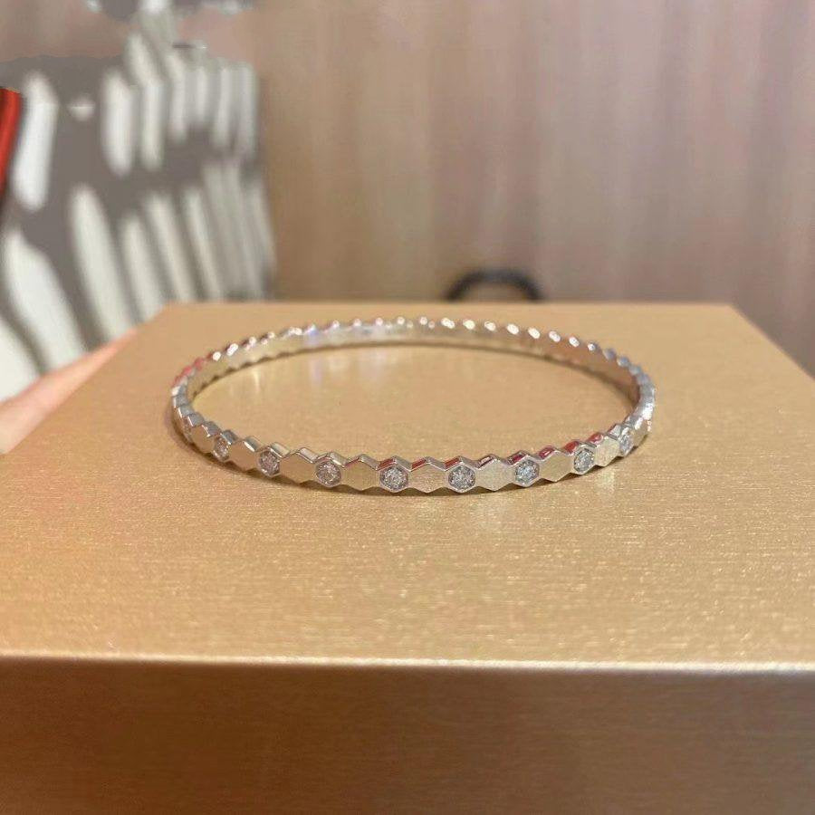 [Riva Jewelry]BEE LOVE SILVER DIAMOND BRACELET