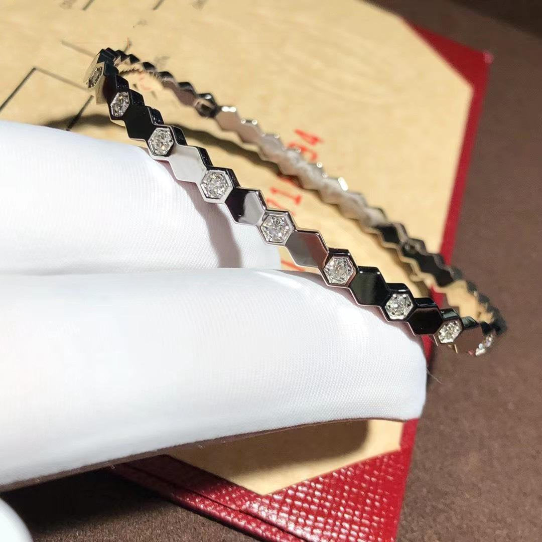 [Riva Jewelry]BEE LOVE SILVER DIAMOND BRACELET