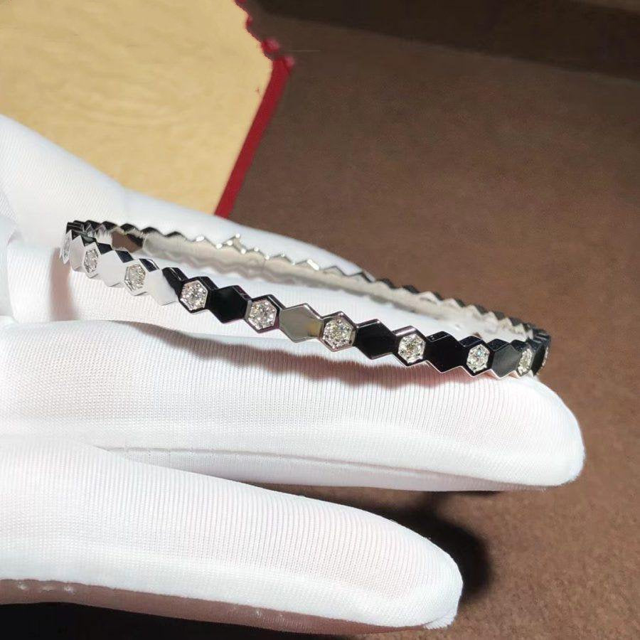 [Riva Jewelry]BEE LOVE SILVER DIAMOND BRACELET