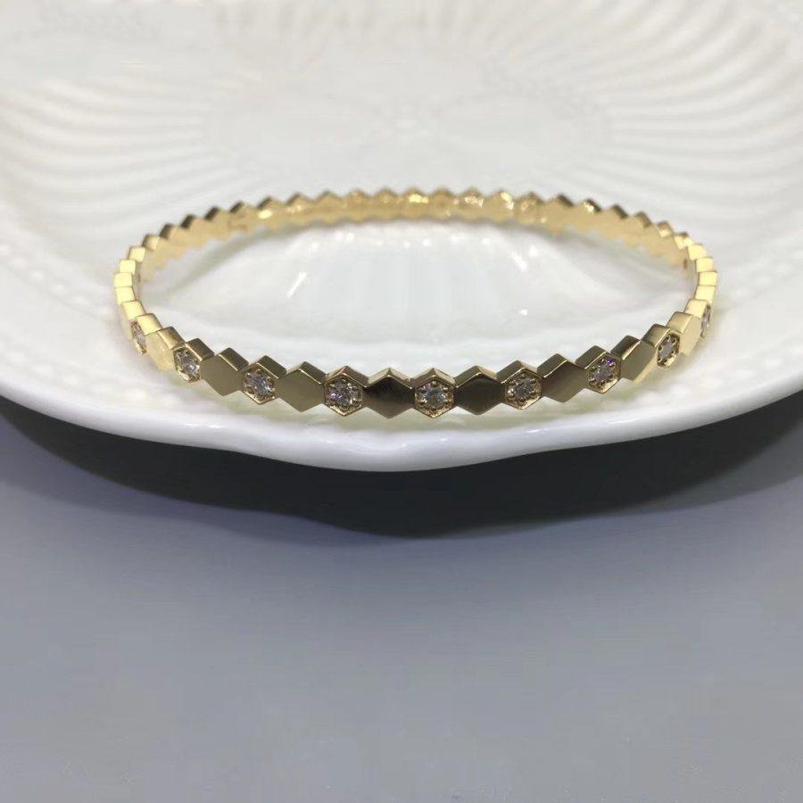 [Riva Jewelry]BEE LOVE GOLD DIAMOND BRACELET
