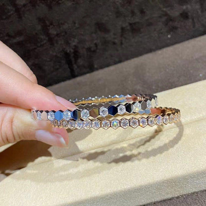 [Riva Jewelry]BEE LOVE GOLD BRACELET FULL DIAMOND