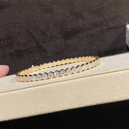 [Riva Jewelry]BEE LOVE GOLD BRACELET FULL DIAMOND
