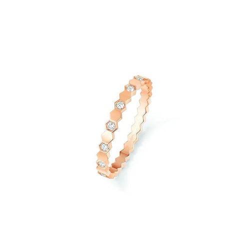 [Riva Jewelry]BEE LOVE RING ROSE GOLD DIAMOND
