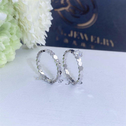 [Riva Jewelry]BEE LOVE RING SILVER 1 DIAMOND