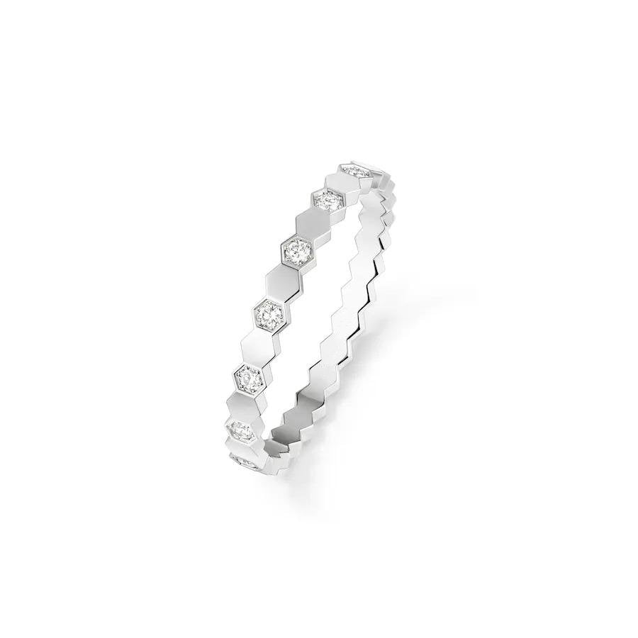 [Riva Jewelry]BEE LOVE RING SILVER DIAMOND