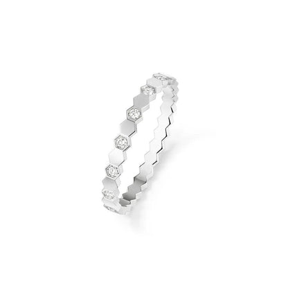 [Riva Jewelry]BEE LOVE RING SILVER DIAMOND