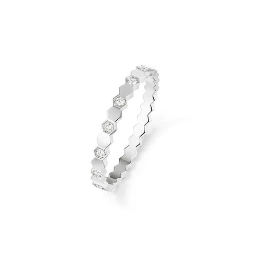 [Riva Jewelry]BEE LOVE RING SILVER DIAMOND