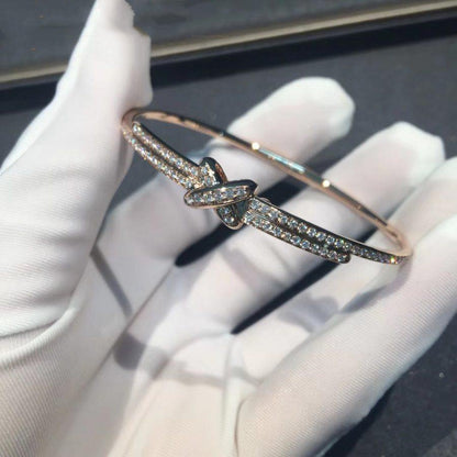 [Riva Jewelry]JEUX DE BRACELET DIAMONDS ROSE GOLD