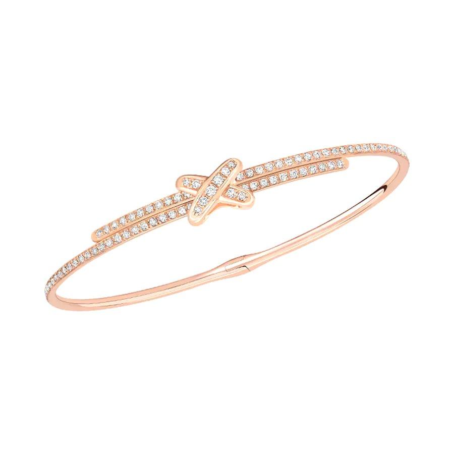[Riva Jewelry]JEUX DE BRACELET DIAMONDS ROSE GOLD