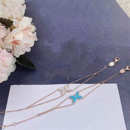 [Riva Jewelry]JEUX BRACELET TURQUOISE ROSE GOLD 1 DIAMOND