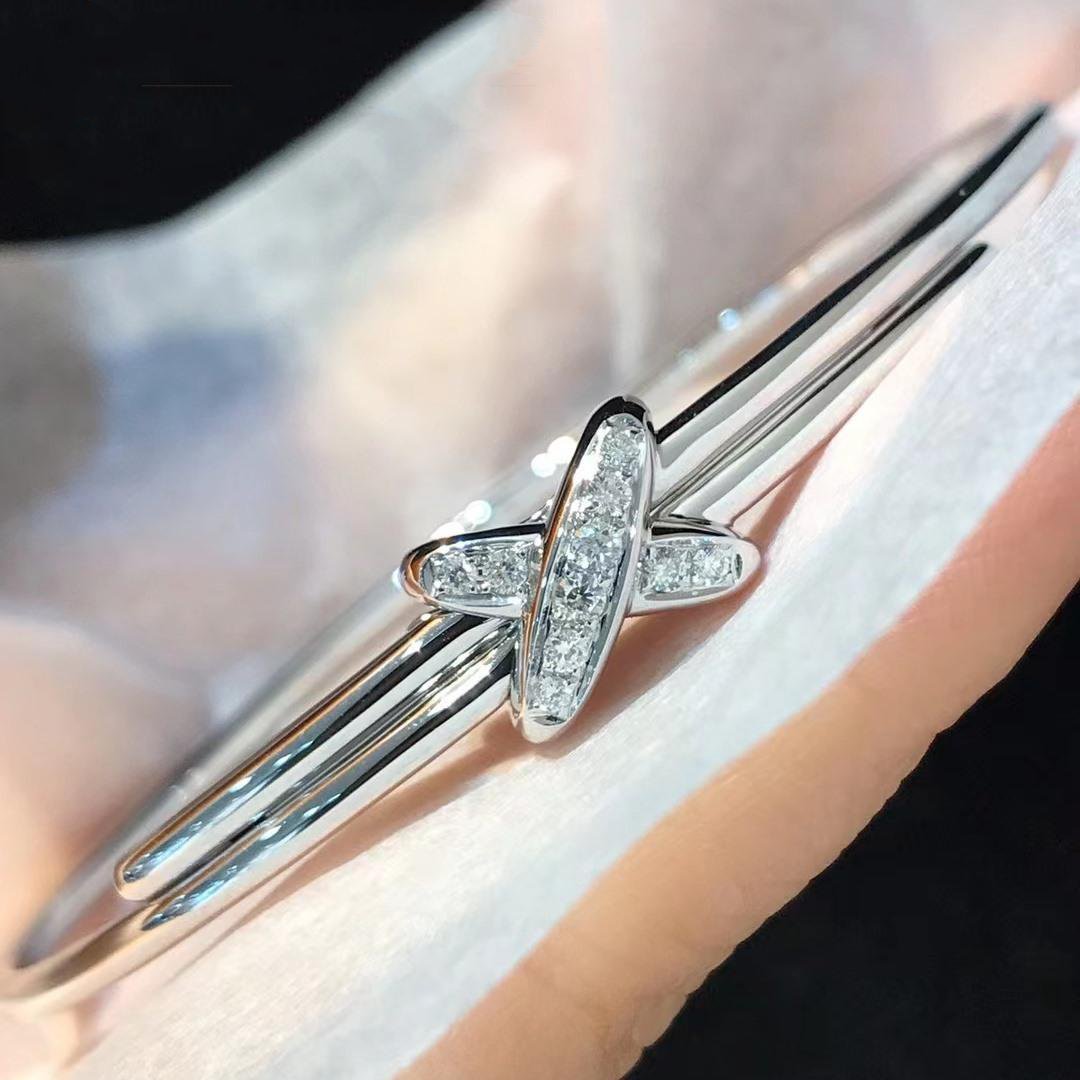 [Riva Jewelry]JEUX DE BRACELET SILVER DIAMONDS
