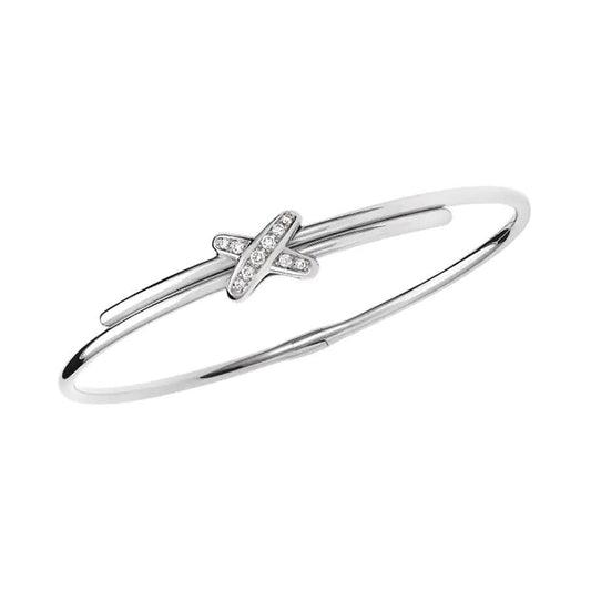 [Riva Jewelry]JEUX DE BRACELET SILVER DIAMONDS