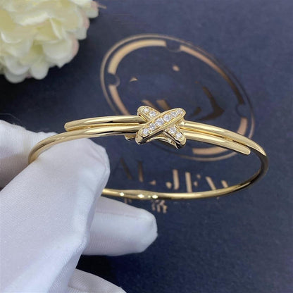 [Riva Jewelry]JEUX DE BRACELET GOLD DIAMONDS