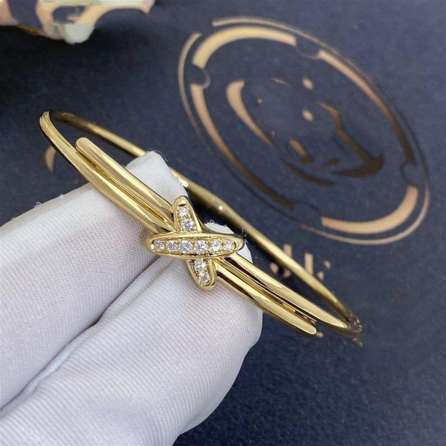 [Riva Jewelry]JEUX DE BRACELET GOLD DIAMONDS