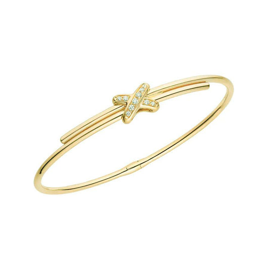 [Riva Jewelry]JEUX DE BRACELET GOLD DIAMONDS
