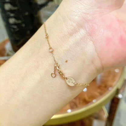 [Riva Jewelry]JEUX DE BRACELET MOP ROSE GOLD DIAMONDS