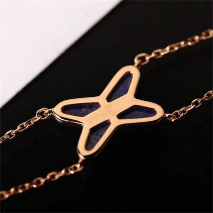 [Riva Jewelry]Hollow Design Four-Leaf Clover Flower Shape Ring