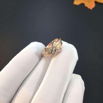 [Riva Jewelry]JEUX DE ROSE GOLD DIAMOND RING
