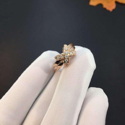 [Riva Jewelry]JEUX DE ROSE GOLD DIAMOND RING