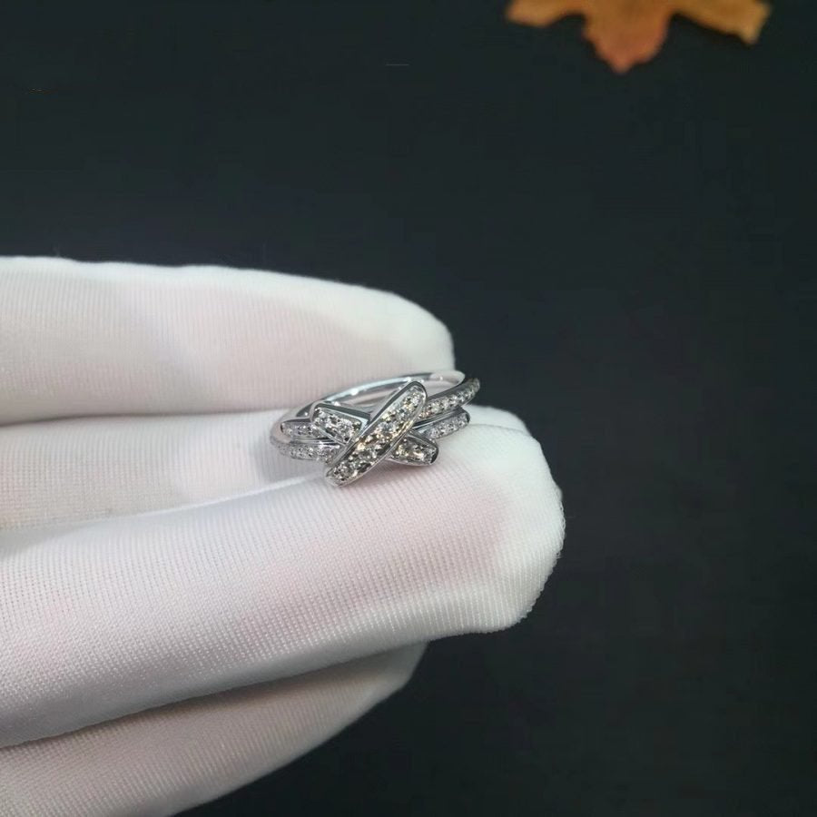 [Riva Jewelry]JEUX DE SILVER DIAMOND RING