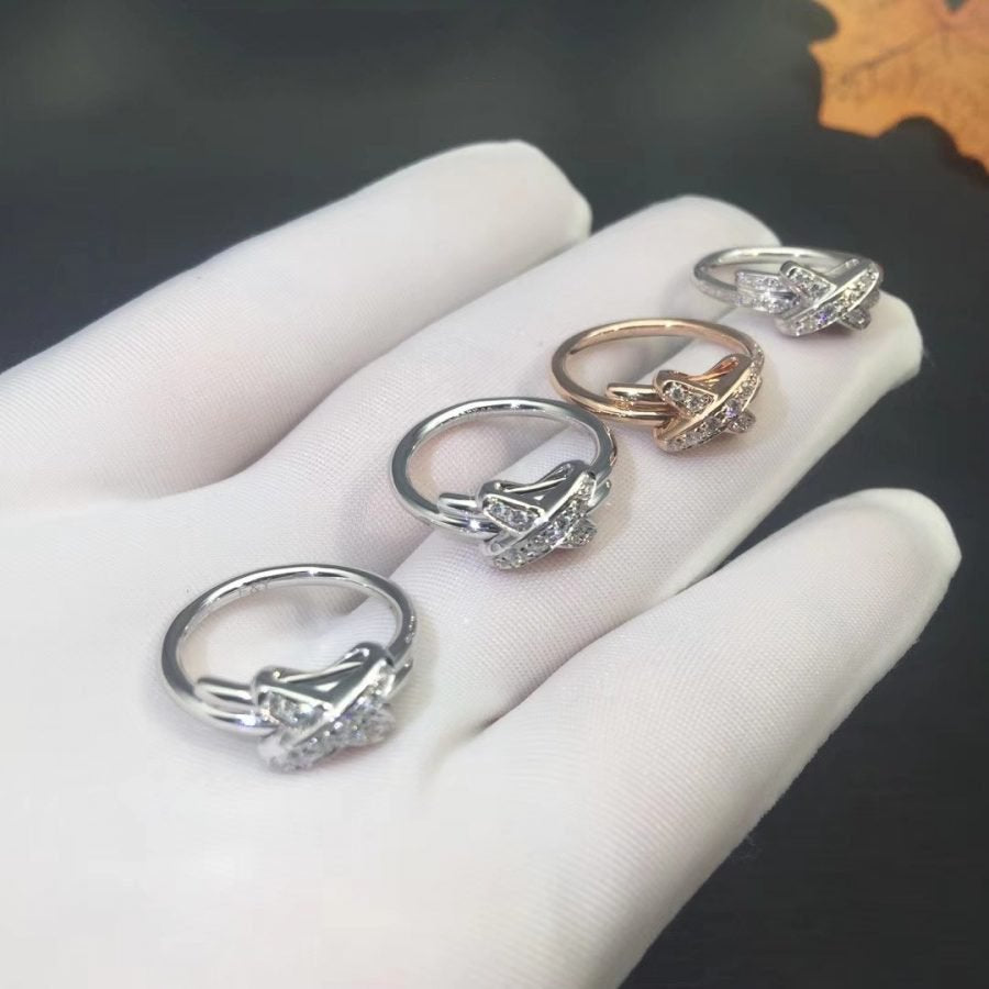[Riva Jewelry]JEUX DE SILVER DIAMOND RING