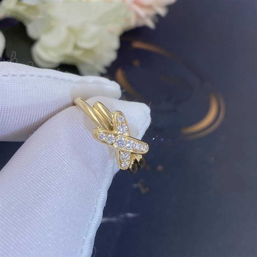 [Riva Jewelry]JEUX DE GOLD DIAMOND RING