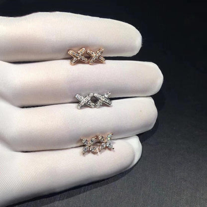 [Riva Jewelry]JEUX DE DIAMOND EARRINGS