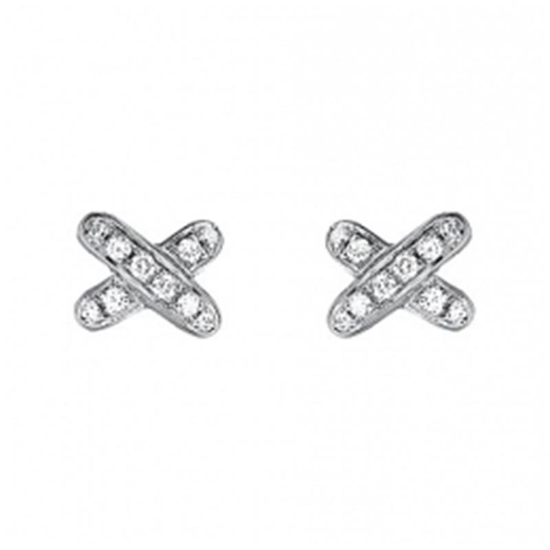 [Riva Jewelry]JEUX DE DIAMOND EARRINGS