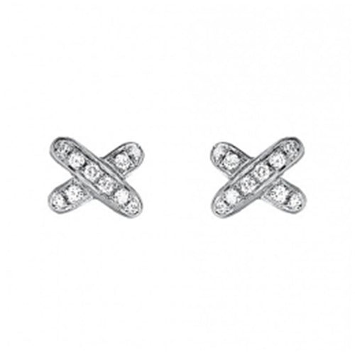 [Riva Jewelry]JEUX DE DIAMOND EARRINGS