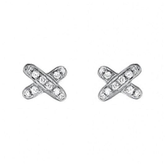 [Riva Jewelry]JEUX DE DIAMOND EARRINGS