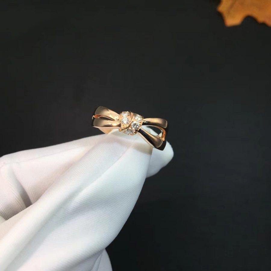 [Riva Jewelry]LIENS RING ROSE GOLD DIAMOND