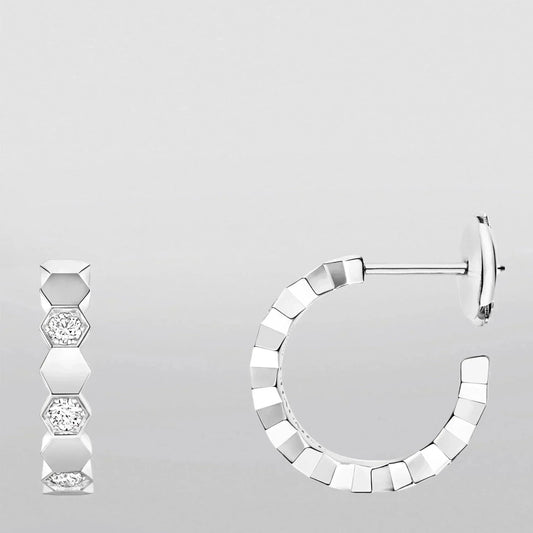 [Riva Jewelry]Hollow Design Four-Leaf Clover Flower Shape Ring