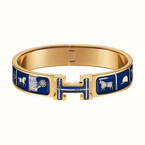 [Riva Jewelry]H COUVERTURES DARK BLUE BRACELET
