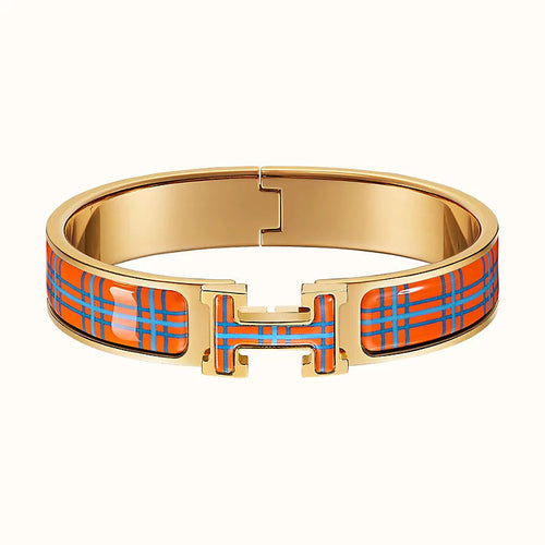 [Riva Jewelry]H TARTAN BRACELET 12MM
