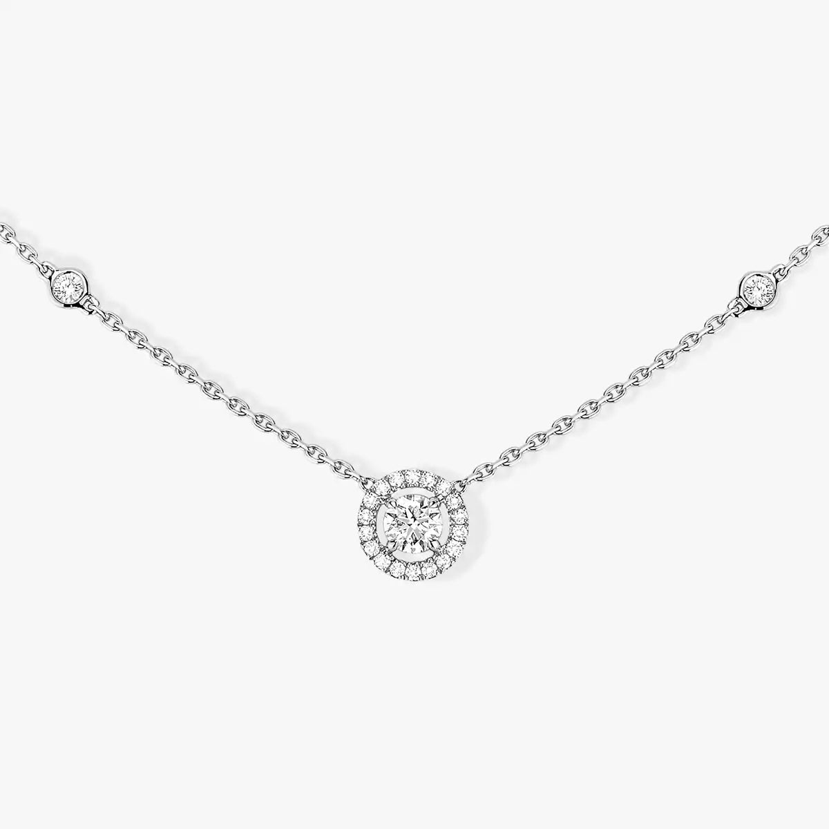 [Riva Jewelry]JOY PENDANT DIAMOND NECKLACE
