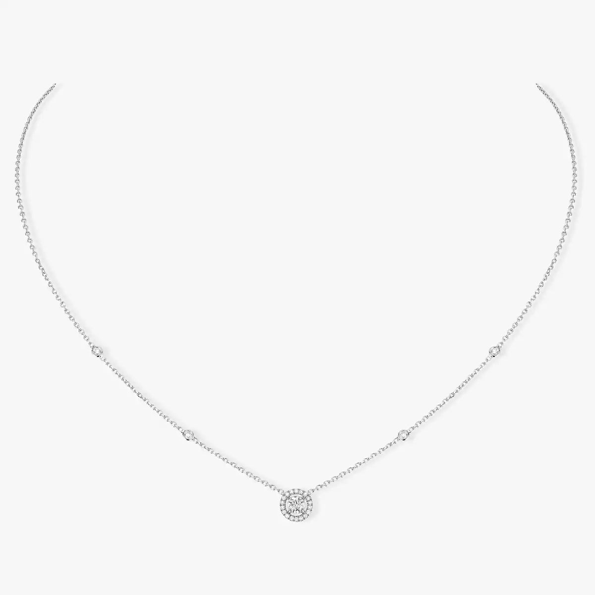 [Riva Jewelry]JOY PENDANT DIAMOND NECKLACE