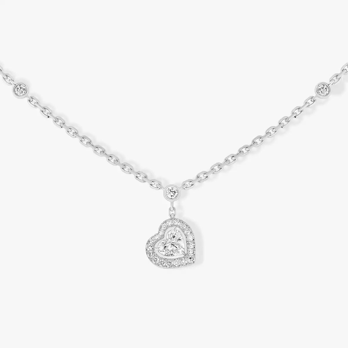 [Riva Jewelry]CLASSIC HEART PENDANT NECKLACE
