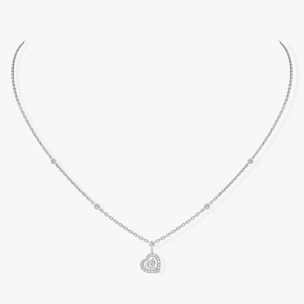 [Riva Jewelry]CLASSIC HEART PENDANT NECKLACE