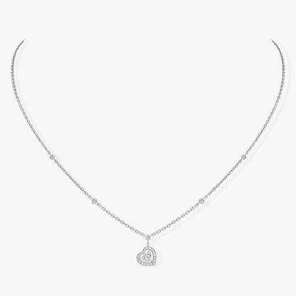 [Riva Jewelry]CLASSIC HEART PENDANT NECKLACE