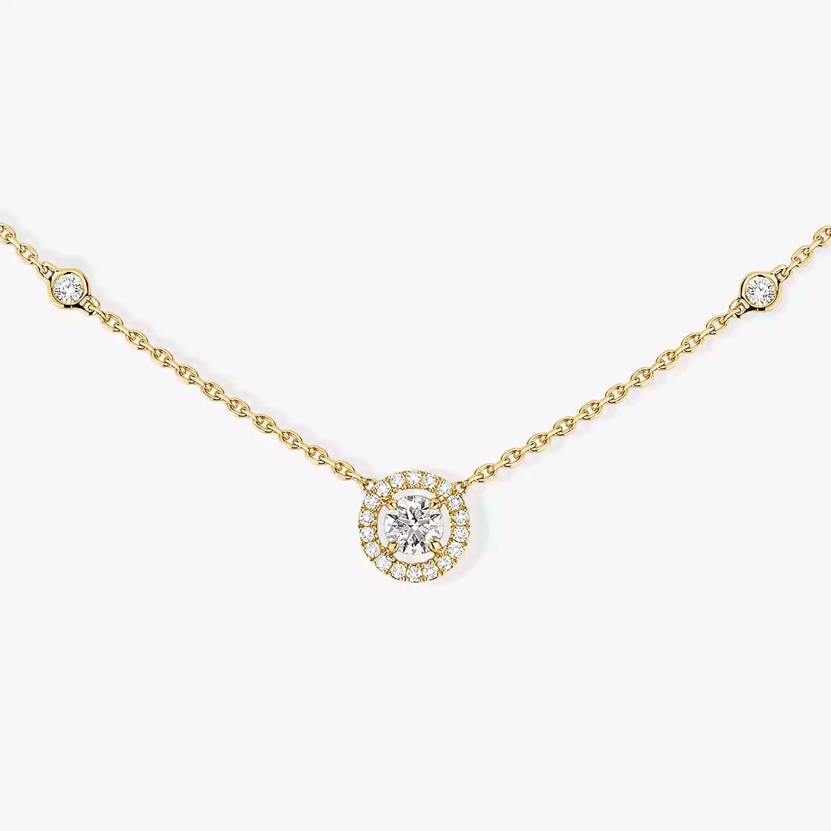 [Riva Jewelry]JOY PENDANT DIAMOND NECKLACE