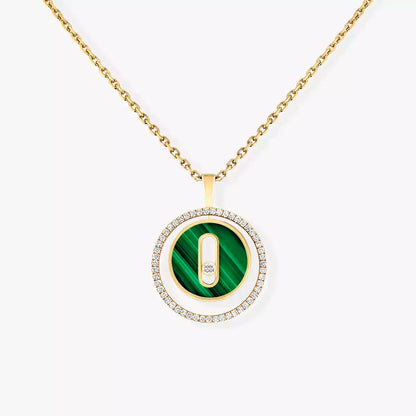 [Riva Jewelry]LUCKY MOVE DIAMOND NECKLACE
