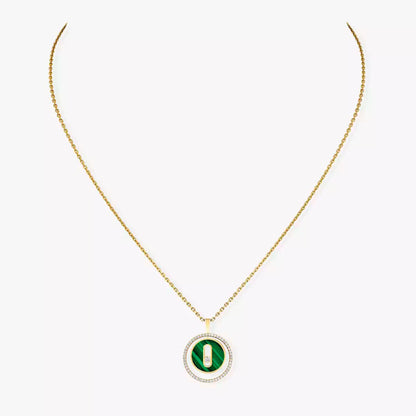 [Riva Jewelry]LUCKY MOVE DIAMOND NECKLACE