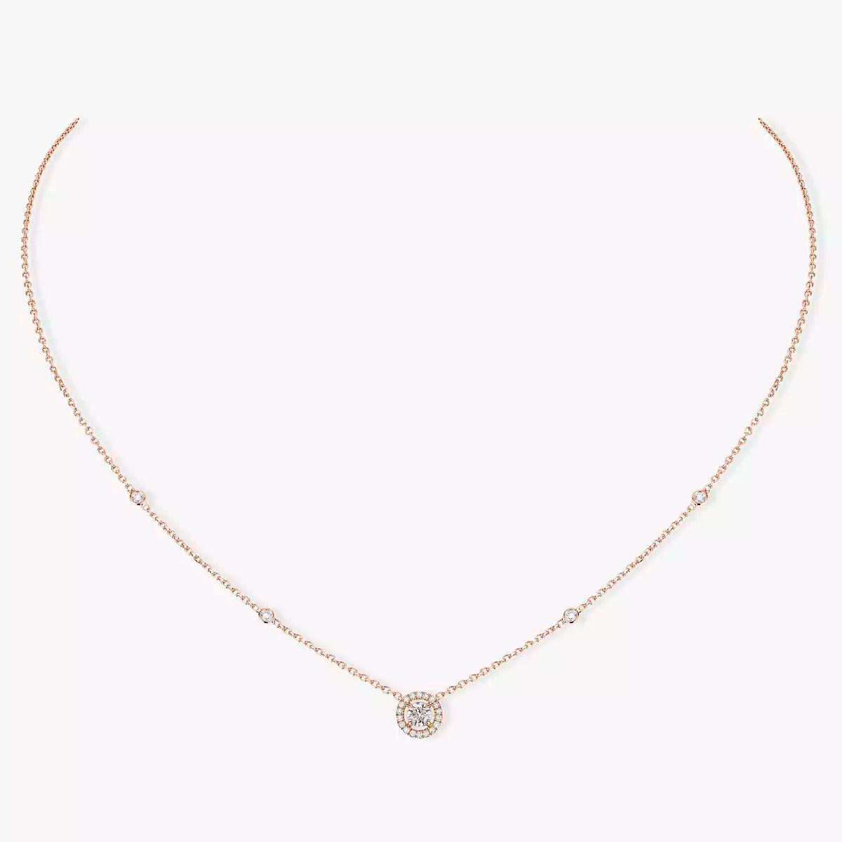 [Riva Jewelry]JOY PENDANT DIAMOND NECKLACE