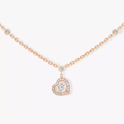 [Riva Jewelry]CLASSIC HEART PENDANT NECKLACE