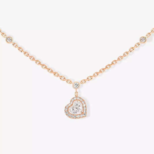 [Riva Jewelry]CLASSIC HEART PENDANT NECKLACE