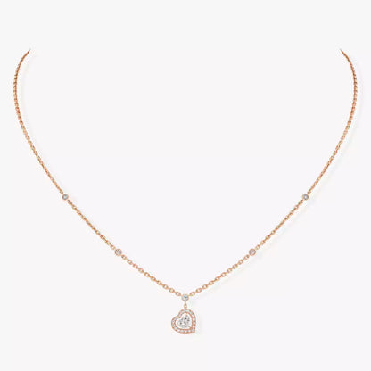 [Riva Jewelry]CLASSIC HEART PENDANT NECKLACE