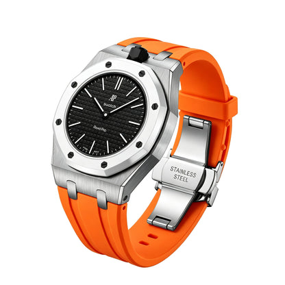 [Riva Jewelry]Royal Oak Pop Exclusive Steel Case & Silicone Strap With Cradle