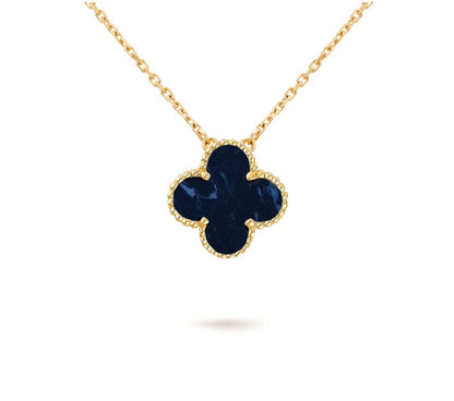 [Riva Jewelry]15MM CLOVER FLOWER PENDANT NECKLACE COLLECTION